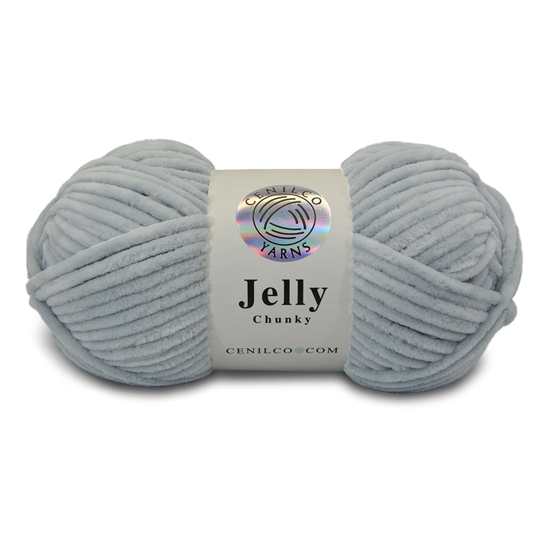 1 Ball - Jelly Chunky – Premium Chenille Yarn for Amigurumi, Crochet & Knitting