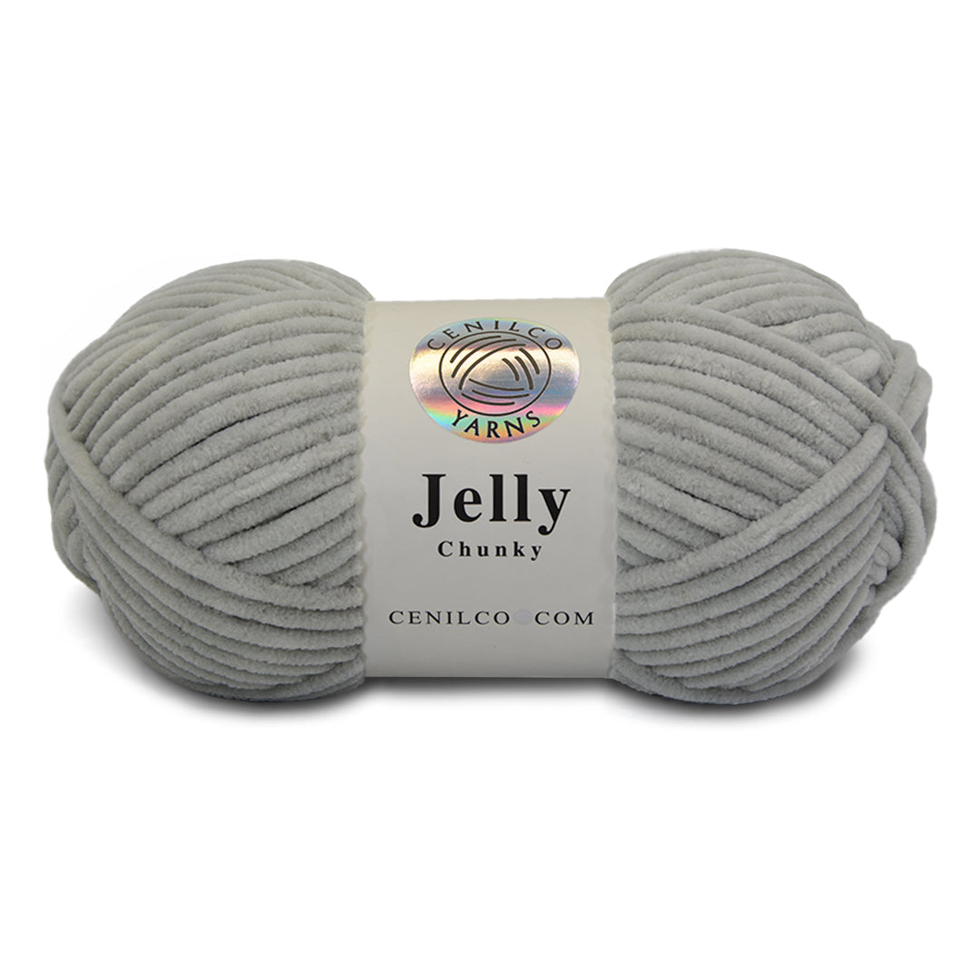 1 Ball - Jelly Chunky – Premium Chenille Yarn for Amigurumi, Crochet & Knitting