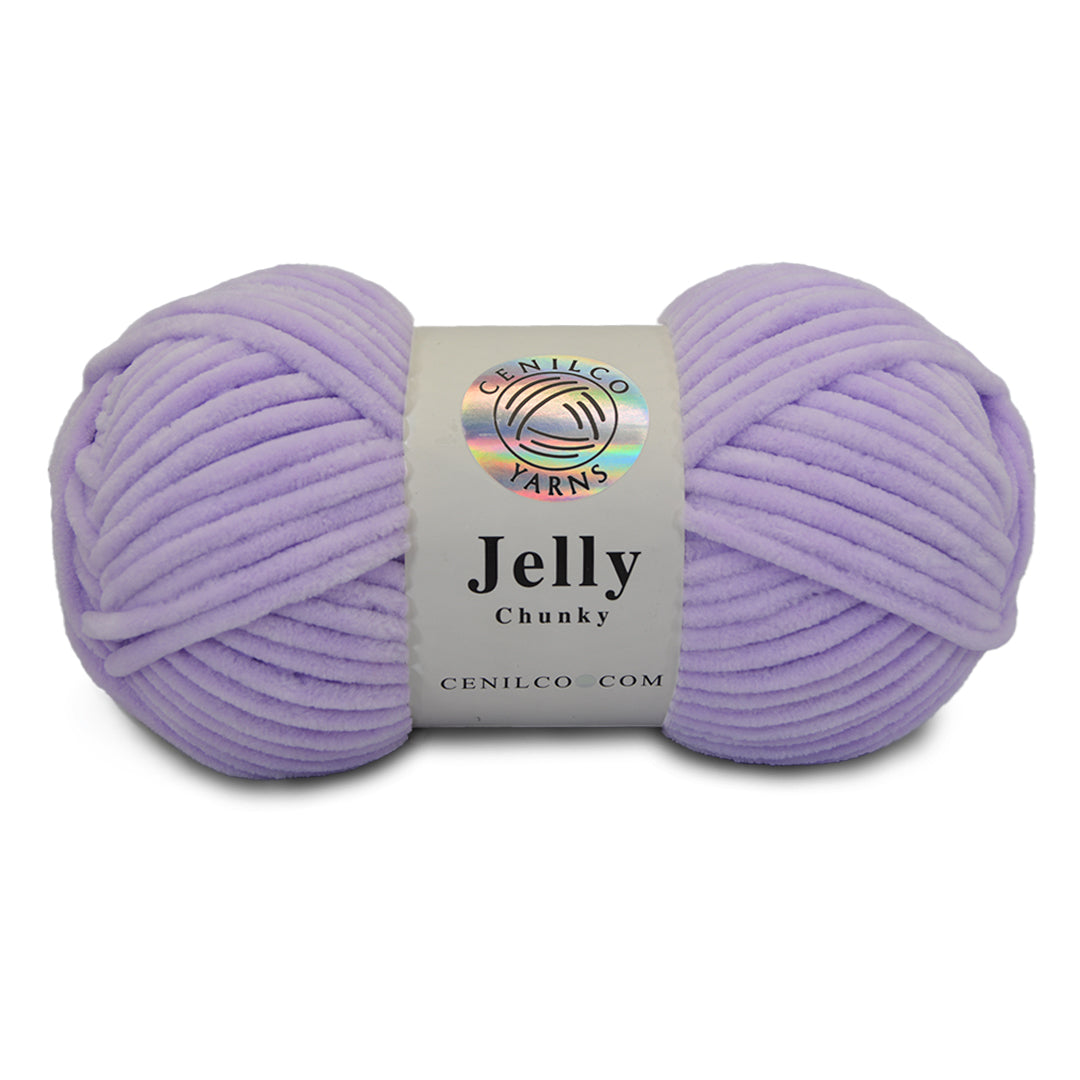 1 Ball - Jelly Chunky – Premium Chenille Yarn for Amigurumi, Crochet & Knitting