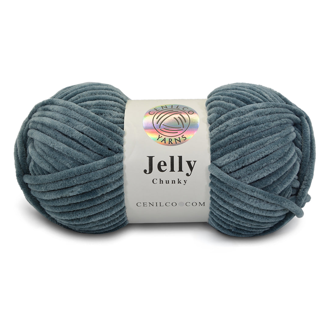 1 Ball - Jelly Chunky – Premium Chenille Yarn for Amigurumi, Crochet & Knitting