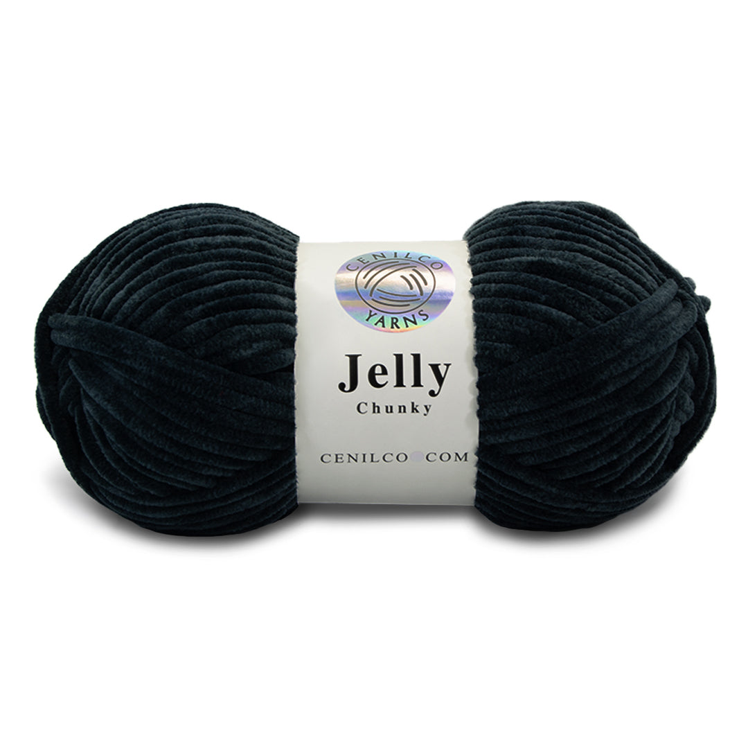 1 Ball - Jelly Chunky – Premium Chenille Yarn for Amigurumi, Crochet & Knitting